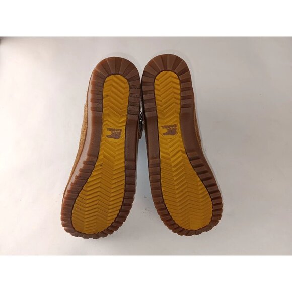 Sorel Meadow Women’s sz 8.5 Tan Brown Zip Waterproof Suede Boots NL2189 287 - Picture 11 of 14